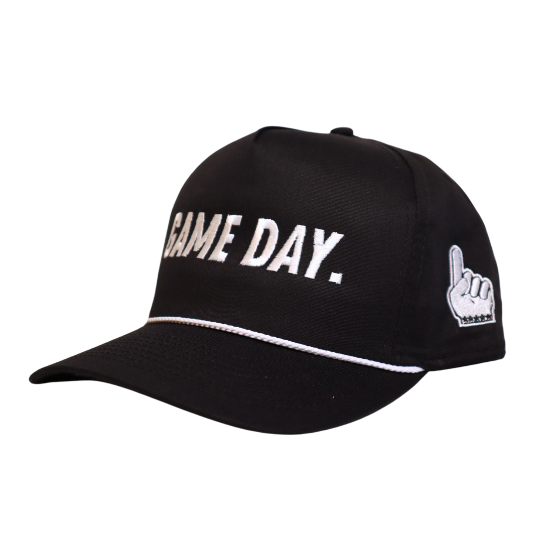 GAME DAY Embroidered Imperial Rope Cap